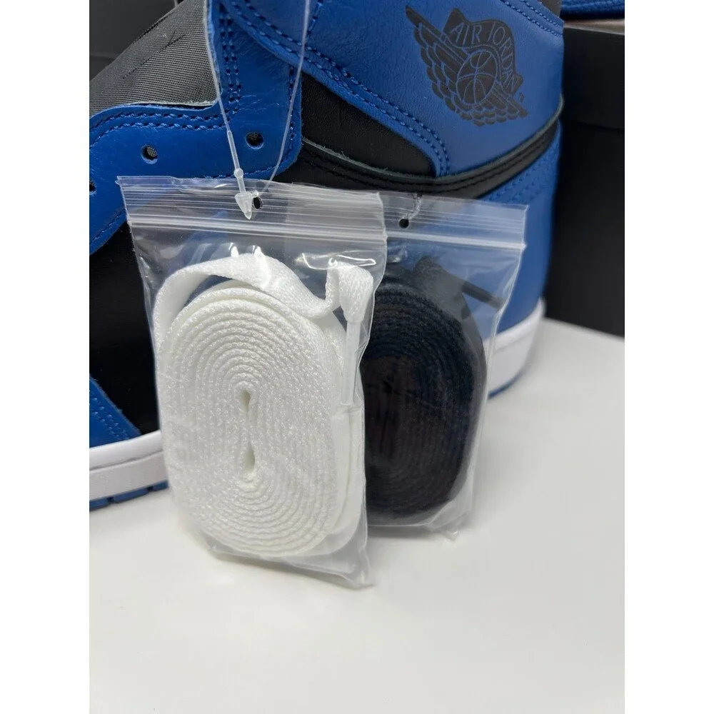 Jordan 1 Retro High OG Dark Marina Blue Black White Size 12 555088-404